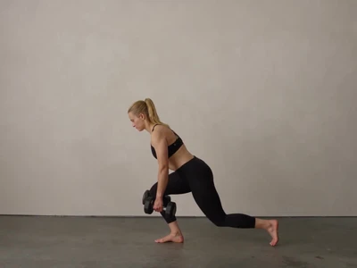 8 Dumbbell Quad Exercises For a Lower Body Workout Thumbnail Image