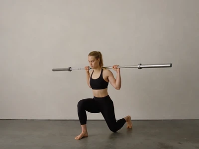 Try These 7 Barbell Lunge Variations for Strength and Hypertrophy  Thumbnail Image