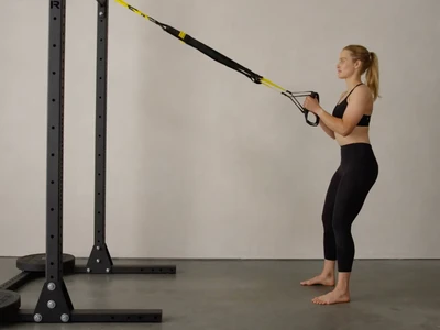 The 7 TRX Leg Exercises to Add to Your Home Workouts Thumbnail Image