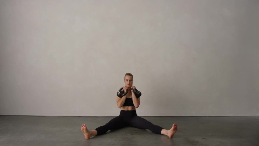 8 Seated Kettlebell Exercises For Lower Body Injuries (with sample workout) Feature Image