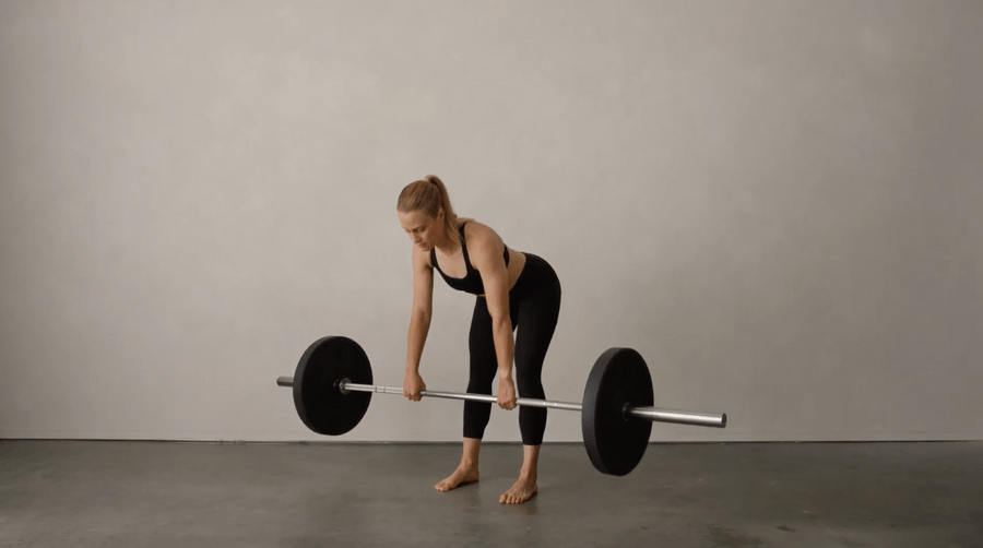 Barbell hamstring workouts sale