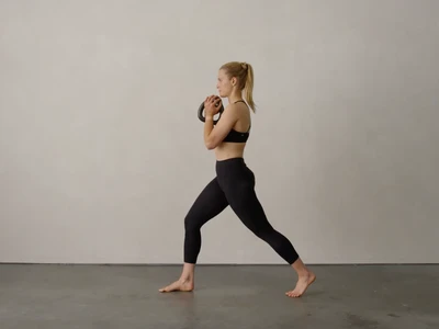 The 8 Best Kettlebell Lunge Variations to Add To Your Workout Regime Thumbnail Image