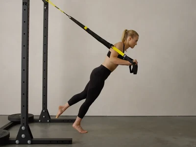 Try These 4 TRX Unique Exercises For Variety in Your At-Home Workouts Thumbnail Image