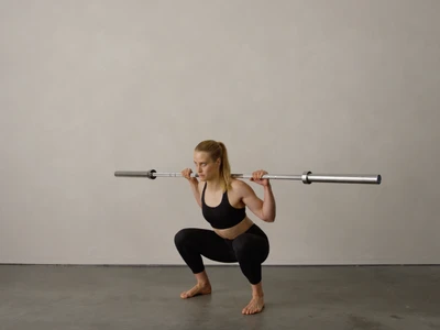 The 5 Barbell Squat Exercises You Need in Your Workout Routine Thumbnail Image