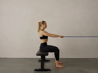 Try These 6 Seated Resistance Band Exercises In Your Next Workout  Thumbnail Image